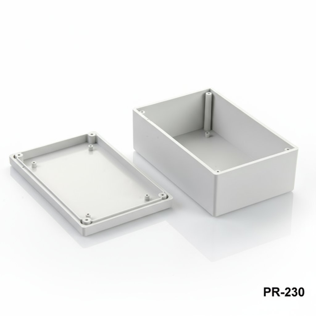 PR-230 Plastik Proje Kutusu | Altınkaya Elektronik Cihaz Kutuları